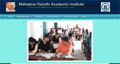 Desktop Screenshot of mgainstitute.org