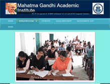 Tablet Screenshot of mgainstitute.org